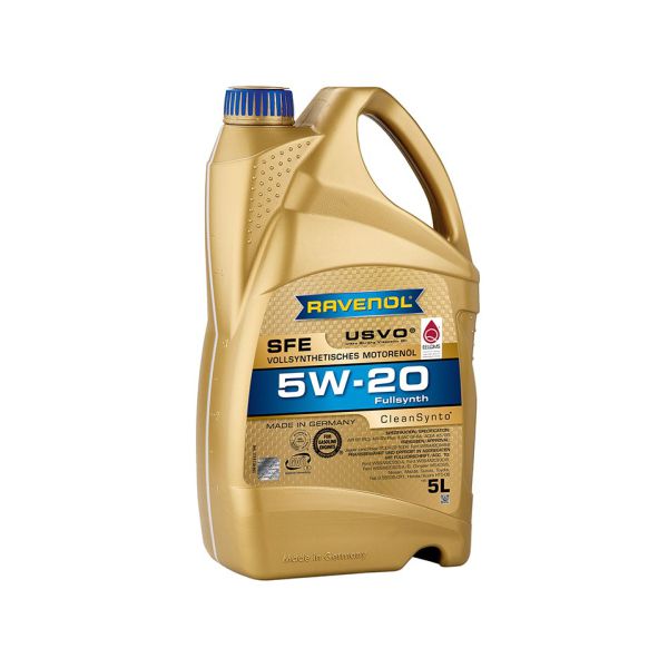 4+1Free: RAVENOL Super Fuel Economy SFE 5W-20 , 5L