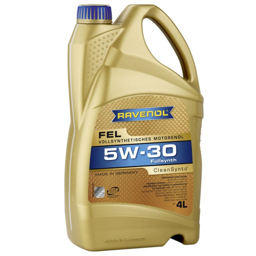 RAVENOL FEL SAE 5W-30  ACEA C2 - Balenie: 4 Ltr.