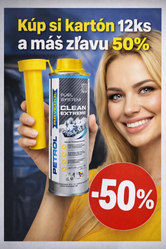 RAVENOL Petrol Clean Extreme , 300 ml , KARTÓN 12KS